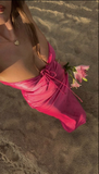 Niulatu Strapless Sheath Long Prom Dress Evening Dress HZ1007