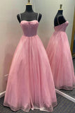 Niulatu A-line Spaghetti Straps Sweetheart Prom Dresses, Evening HZ1007