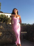 Niulatu Spaghetti Strap Long Prom Dress HZ0113