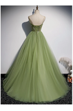 Niulatu Formal Evening Dress Women's Prom Dresses Party Graduation Gowns Long Green Party Dresses HZ1007