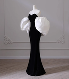 Niulatu one-shoulder evening dress high-end mermaid banquet temperament prom dress HZ1007
