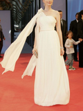 Niulatu One Shoulder Long A Line Prom Evening Dress HZ1007