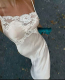 Elegant Sheath Spaghetti Straps Champagne Prom Dresses Formal Summer Wedding Guest Dresses Wedding Guest Outfit HZ1214