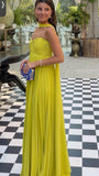 Classy A line Sweetheart Chiffon Long Prom Dresses Formal Summer Wedding Guest Dresses Wedding Guest Outfit HZ1214