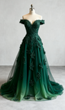 Pretty Ball Gown Off The Shoulder Burgundy Tulle Long Quinceanera Dress Formal Flowers Vestido De 15 Anos Sweet 16 Dress HZ1214