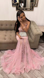 Vintage Mermaid V Neck Beads Sleeveless Long Prom Dresses Party Dress Black Girl Outfits Graduation Dresses HZ1214