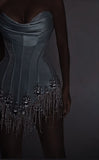 Pretty Sheath Sweetheart Light Sky Blue Silver Beads Summer 16th Birthday Dresses For Teens Hoco Dress Mini 18th Gold Birthday Outfit Cocktail Dresses HZ1214