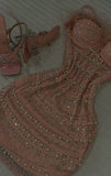 Pretty Sheath Straps Pink Silver Beads Summer 16th Birthday Dresses For Teens Hoco Dress Mini 18th Gold Birthday Outfit Cocktail Dresses For Women HZ1214
