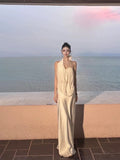 Vintage Wedding Dress Sheath One Shoulder White Summer Beach Long Wedding Dresses Bridal Gowns HZ1214