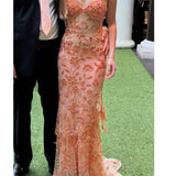 Cute A line Spaghetti Straps Short Pink Sequin Formal 8th Grade Homecoming Dress Summer Middle School Hoco Dresses Birthday Outfits HZ1214
