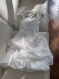 Pretty Sheath Straps White Summer 16th Birthday Dresses For Teens Hoco Dress Mini 18th Birthday Outfit Cocktail Dresses For Women HZ1214