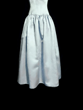 Vintage A Line Spaghetti Straps Light Sky Blue Satin Prom Dresses Party Dress Summer 22th Birthday Outfits 18th Birthday Dresses HZ1214