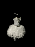 Pretty Ball Gown Sweetheart White Tulle Mini Short Formal 8th Grade Homecoming Dresses Summer Middle School Hoco Dress Birthday Outfits HZ1214