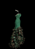 Niulatu Mermaid Strapless Dark Green 90s Long Prom Dresses Party Dress 20th Birthday Outfits Graduation Dresses HZ1214