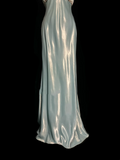 Niulatu Sheath Straps Light Sky Blue 90s Long Prom Dresses Party Dress 20th Birthday Outfits Graduation Dresses HZ1214