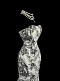 Niulatu Mermaid Strapless 1950s Retro Classy Satin Long Prom Dresses Party Dress 21st Birthday Outfits Graduation Dresses HZ1214