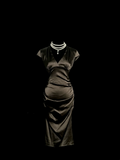 Niulatu Sheath V Neck Cap Sleeves Satin Petite Mother Of Bride Dress Party Gown Knee Length For Summer Women Wedding HZ1214