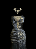 Niulatu Mermaid Strapless Gray Satin 90s Long Prom Dresses Party Dress 30th Birthday Outfits Graduation Dresses HZ1214