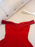 Trendy A line Off The Shoulder Satin Red Formal Short 8th Grade Homecoming Dress Summer Middle School Hoco Dresses Birthday Outfits HZ1214