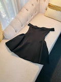 Trendy A line Off The Shoulder Satin Red Formal Short 8th Grade Homecoming Dress Summer Middle School Hoco Dresses Birthday Outfits HZ1214