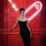 Elegant Sheath Spaghetti Straps Burgundy Velvet Sleeveless Long Evening Party Gowns Evening Formal Dresses Prom Dress HZ1214