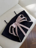 Trendy A line Spaghetti Straps Little Black Dress Formal Short 8th Grade Homecoming Dress Summer Middle School Hoco Dresses Cocktail Dress Birthday Outfits HZ1214