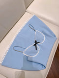 Trendy A line Spaghetti Straps Blue Formal Short 8th Grade Homecoming Dress Summer Middle School Hoco Dresses Cocktail Dress Birthday Outfits HZ1214