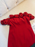 Trendy Sheath Off The Shoulder Red Formal Short 8th Grade Homecoming Dress Summer Middle School Hoco Dresses Cocktail Dress Birthday Outfits HZ1214