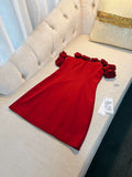 Trendy Sheath Off The Shoulder Red Formal Short 8th Grade Homecoming Dress Summer Middle School Hoco Dresses Cocktail Dress Birthday Outfits HZ1214