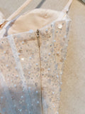 Cute A line Spaghetti Straps Champagne Formal Short 8th Grade Homecoming Dress Summer Middle School Hoco Dresses Birthday Outfits HZ1214