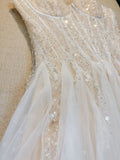 Cute A line Spaghetti Straps Champagne Formal Short 8th Grade Homecoming Dress Summer Middle School Hoco Dresses Birthday Outfits HZ1214