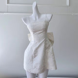 Sexy A Line Spaghetti Straps Pink Lace Sleeveless Formal Short 8th Grade Homecoming Dress Summer Middle School Hoco Dresses Birthday Outfits HZ1214