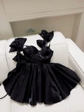 Sexy A Line Spaghetti Straps Sleeveless Formal Short 8th Grade Homecoming Dress Summer Middle School Hoco Dresses Birthday Outfits HZ1214
