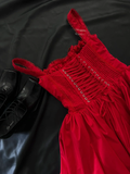 Cute A line Square Neck Red Short Homecoming Dress Summer Middle School Formal 8th Grade Hoco Dresses Cocktail Dress Birthday Outfits HZ1214