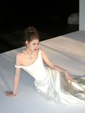 Dreamy Wedding Dress Sheath Off The Shoulder White Satin Summer Long Wedding Dresses Bridal Gowns HZ1214