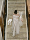 Simple Wedding Dress Sheath Off The Shoulder Summer Long Tulle White Wedding Dresses Bride Dress Bridal Gowns HZ1214