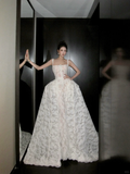 Unique Bridal Gown Mermaid Spaghetti Straps Lace Sleeveless White Wedding Dresses Modest Bridal Gowns HZ1214