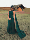 Niulatu Chiffon One Shoulder Evening Dress HZ1007