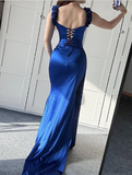Niulatu Off The Shoulder Mermaid Evening Dress Formal Prom Dress HZ1007