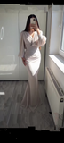 Niulatu Mermaid Prom Dress Modest Evening Dress HZ1007