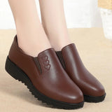 Niulatu Women's Round Toe Office Shoes Comfortable Women's Shoes Casual Thick-soled Women's Shoes Outdoor Trendy Sports Shoes Women DJSE