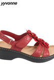 Niulatu Women Sandals Slippers Women 2025 Summer New Transparent Hollow Flat Sandals Fashion Shoes Casual Outside Slides DJSE