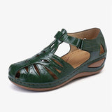 Niulatu Women Wedges Sandals 2025 New Summer Women Wedges Sandals Thick Bottom Casual Shoes Ladies Sandals Plus Size DJSE