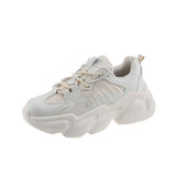 Niulatu Vulcanize Shoes 2025 Women Platform Shoes Comfortable Flats Women Trainers Fashion Female Sneakers White Platform Sneakers DJSE