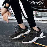 Niulatu New Korean Breathable Flying Weaving Sports Shoes Men Shoes Size 46 Youth Running Shoes DJSE
