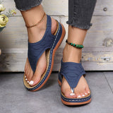 Niulatu Clip Toe Wedge Sandals Women Summer PlatformSandalias Mujer 2025 Thick Sole Shoes Ladies Sandalias De Las Mujeres DJSE
