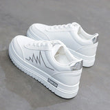 Niulatu Women's Shoes 2025 Summer Breathable Platform White Shoes Women Comfort Flat Shoes Ladies Casual Sneakers Zapatillas Muje DJSE