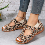 Niulatu Women Wedges Sandals Platform Shoes Summer Outdoor Peep Toe Ladies Female Beach Plus Size Footwear Roman New Sandalias 2025 DJSE