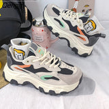 Niulatu Summer Running Shoes 2025 New Breathable Mesh Streetwear Woman Casual Sports Students Outside Sneakers DJSE