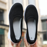 Niulatu Women Shoes Women Flats Shoes 2025 Breathe Soft Color Slip On Flat Shoes Ballet Flats Comfortable Ladies Shoe Mesh Zapatos Mujer DJSE